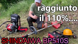 NUOVA MANIGLIA SU DECESPUGLIATORE SHINDAIWA BP510S [upl. by Elliven]