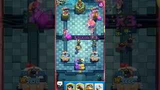 Log bait VS lumberloon PART 1 clashroyale [upl. by Llertnod]