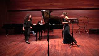 Otar Taktakishvili Flute and Piano Sonata in C Major  F Apeddu C Mastrantonio [upl. by Paulita]