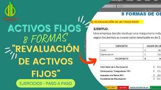 Revaluación de activos fijos  Activos Fijos [upl. by Nivloc626]