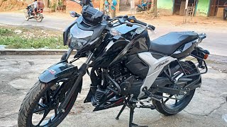 2024 TVS Apache RTR 160 4v  New Edition Price Mileage Features Update [upl. by Limemann]