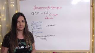 Eletricidade Básica  Aula 31  Cálculo de Consumo de Energia Parte 1 [upl. by Chaffin269]