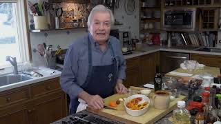 Mini Pepper Recipe  Stuffed Peppers Recipe Jacques Pépin [upl. by Utham]