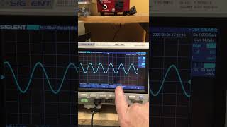 Siglent SDS1104XE Max Reliable Trigger Speed [upl. by Bonneau941]