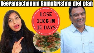 My Version of VRK Diet plan HINDI  Lose 10kgs in 10 days  Azra Khan Fitness [upl. by Allan]