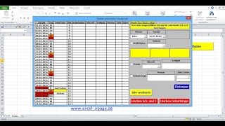 12Terminkalender in Excel selber erstellen Reihe der Labels für Feiertage erstellen [upl. by Nevai104]