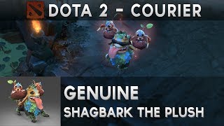 DOTA2 Couriers  Genuine Shagbark the Plush  color FFC1DC [upl. by Sucramrej]