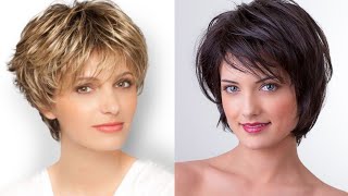 pinterest short hairstyles For Women Over 50  Latest Fine Pixie Haircut Ideas 2023  Short Pixie [upl. by Resay156]