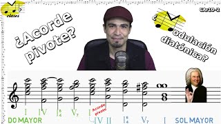 🎼¿Qué es la modulación diatónica y el acorde pivote 🤔 Con ejemplos sonoros🎶 CAr102🎹DIVERTIDA [upl. by Benenson]