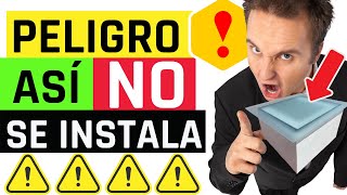 🛑🛑 Como NO Instalar Un DOMO DE CRISTAL 😱😱 ⏩ El Mejor Ejemplo ⏪ ⚠️ DOMOS PARA TECHO ⚠️🛑 [upl. by Mccafferty]