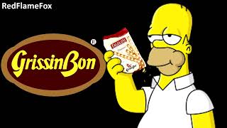 Homer Simpson canta GRISSINBON AI Cover [upl. by Anisamoht]