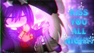 ⋆ quotKiss You All Nightquot ⋆ 〚 YURIGAY 〛【GCM  GCMM】Gacha Club Movie [upl. by Aerdnaed]