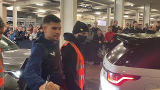 BRUNO GUIMARAES MEETS FANS AT ST JAMES PARK [upl. by Anaul]