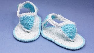 DIY crochet sandals flip flops VasilisaCatherine [upl. by Fredkin]