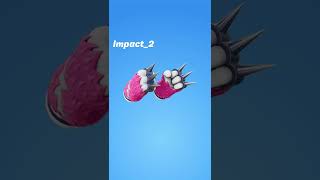 Fortnite  Weighted Spikegloves Pickaxe Sounds [upl. by Jaan]