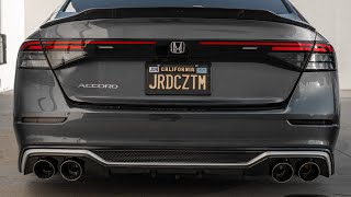 New akasaka full bodykit 2023 Accord 2023hondaaccord mods hondaaccord bodykit [upl. by Zednanref]