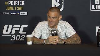 Dustin Poirier reacts to Khabib Nurmagomedov praising him calling him underrated to Islam Makhachev [upl. by Reisman434]