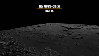 Fra Mauro crater [upl. by Dolhenty]