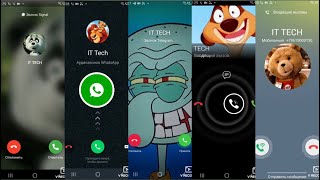 Incoming Screen Recording Call WhatsApp  Viber  Signal  Telegram Samsung Galaxy S [upl. by Enatan]