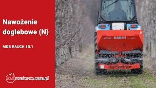 Rozsiewanie nawozów N Rauch MDS 101  Landini Rex 70U [upl. by Eronel]