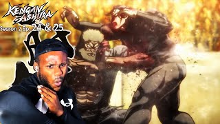 Kengan Ashura Season 2 Episode 24 amp 25 REACTION Kanoh Agito VS Kuroki Gensai [upl. by Deyas319]