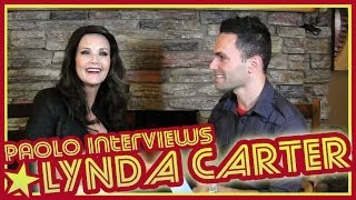 Lynda Carter Talks WONDER WOMAN amp MORE [upl. by Noirrad]