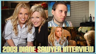 THE DIANE SAWYER 2003 INTERVIEW WITH BRITNEY SPEARS FIRST VIEWING  REACTION [upl. by Nrubua403]