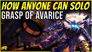 Grasp of Avarice Complete Walkthrough  Solo Flawless Tips  Dungeon Guide  Destiny 2  Basic Gear [upl. by Harmony]