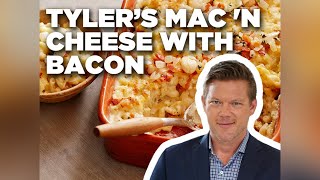 Tyler Florences Mac N Cheese with Bacon  Tylers Ultimate  Food Network [upl. by Nnair]