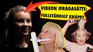 Therése Lindgrens video ifrågasätts ”Knäppt” [upl. by Morvin]