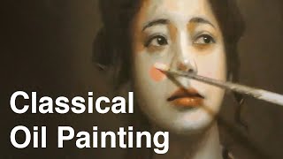 Classical Oil Painting Timelapse  Verdaccio [upl. by Thomasine78]