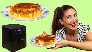 ✅TARTA de QUESO 🧀 FREIDORA DE AIRE  Súper fácil  Repostería FÁCIL y RIQUÍSIMA  Cosori air fryer [upl. by Yelnats]