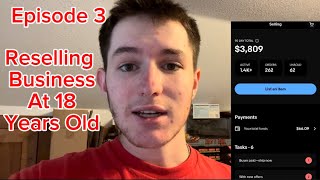 Building My Reselling Business at 18 Episode 3  Fixing SellThrough Rate [upl. by Atnomed]