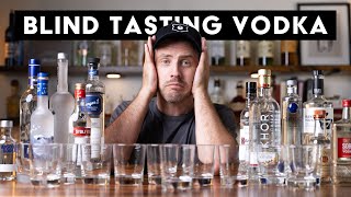 I blind tasted 12 VODKAS and this is what I learned [upl. by Renferd884]