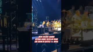 Mere Rashke Qamar by Ustaad Rahat Fateh ali khan Live show in Seattle 🇺🇸 USA india pakistan love [upl. by Godewyn941]