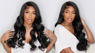 BEGINNER FRIENDLY Side Part 6x6 Closure Wig Install W Juicy Curls Ft Alipearl Hair [upl. by Shiverick]