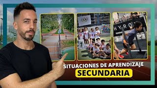 3 GRANDES ideas de SITUACIONES DE APRENDIZAJE para Educación Física Secundaria [upl. by Ardnikal423]