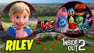 Drone Catches RILEY vs EVIL EMOTIONS FROM INSIDE OUT 2 MOVIE IN REAL LIFE FULL MOVIE [upl. by Tansy441]