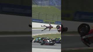 Marquez flew off his motorbike [upl. by Aihseyk]