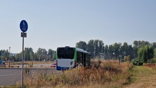 Buteo Behrendt  Mitfahrt im kompletten 641 von Werder Bahnhof bis Beelitz Ärztehaus im Citaro LE [upl. by Akcimehs]