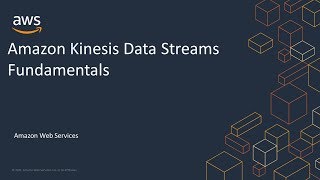 Amazon Kinesis Data Streams Fundamentals [upl. by Resee]