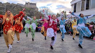 Edinburgh Diwali 2021 Parade Highlights [upl. by Ardnuaed]