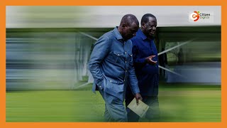 President Ruto and Raila Odinga in Uganda [upl. by Ellehsem]