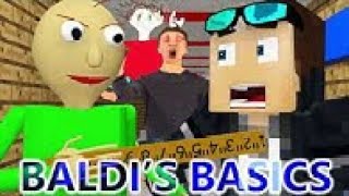 BALDIS BASICS IN MINECRAFT Official Baldi Minecraft Animation Horror Game [upl. by Santos806]