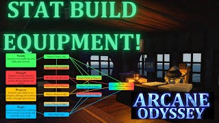 ARCANE ODYSSEY  STAT BUILD EQUIPMENT NEW ARCANE ODYSSEY PATCHNOTES  Arcane Odyssey [upl. by Estevan]