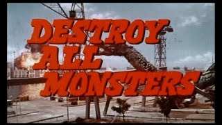 Destroy All Monsters 1968 Trailer [upl. by Arahk]