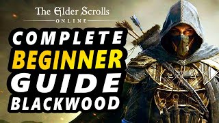 ESO  Complete Beginner Guide  Blackwood Edition 2021 [upl. by Chong]