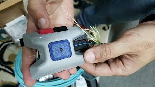 How to termination fiber optic cable with Corning TKT tool kitPart 3 of 3 [upl. by Alvarez834]