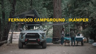 Fernwood Campground at Big Sur 2023  iKamper 4K [upl. by Ettessil]