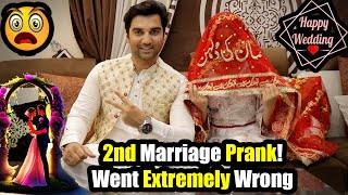 2nd Marriage Prank Went Extremely Wrong  Areej Nay Larai Shoro Kar Di  MR NOMAN VLOGS [upl. by Isteb505]